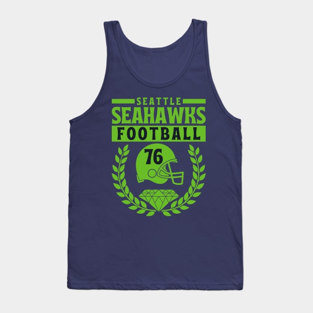 Seattle Seahawks 1976 American Football Tank Top by Astronaut.co